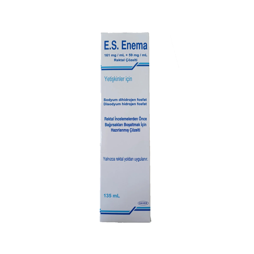 Enema ( E.s Enema) 135ml 1.s product available at family pharmacy online buy now at qatar doha