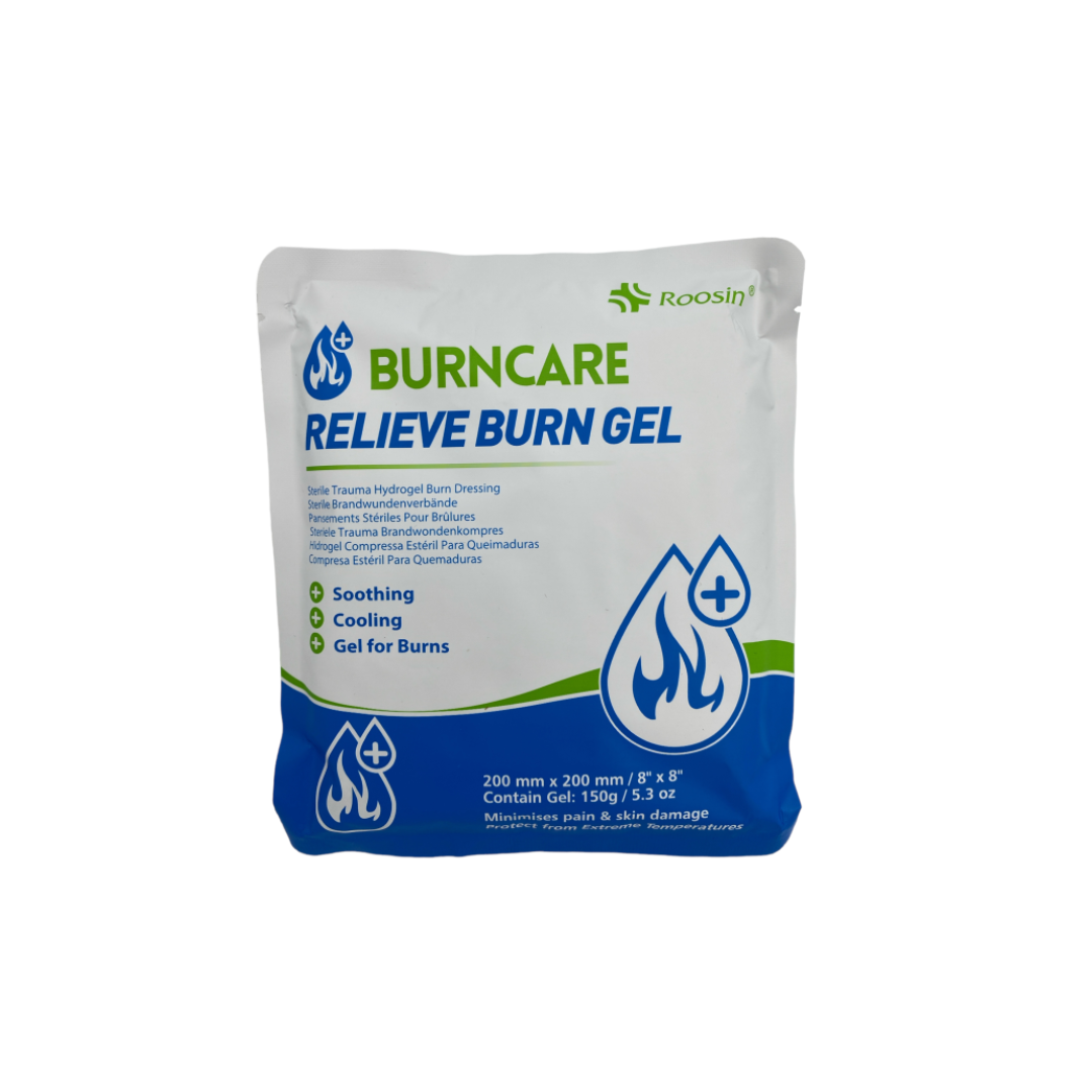 Burncare Relieve Burn Gel (200mmx200mm)-150gm-roosin product available at family pharmacy online buy now at qatar doha