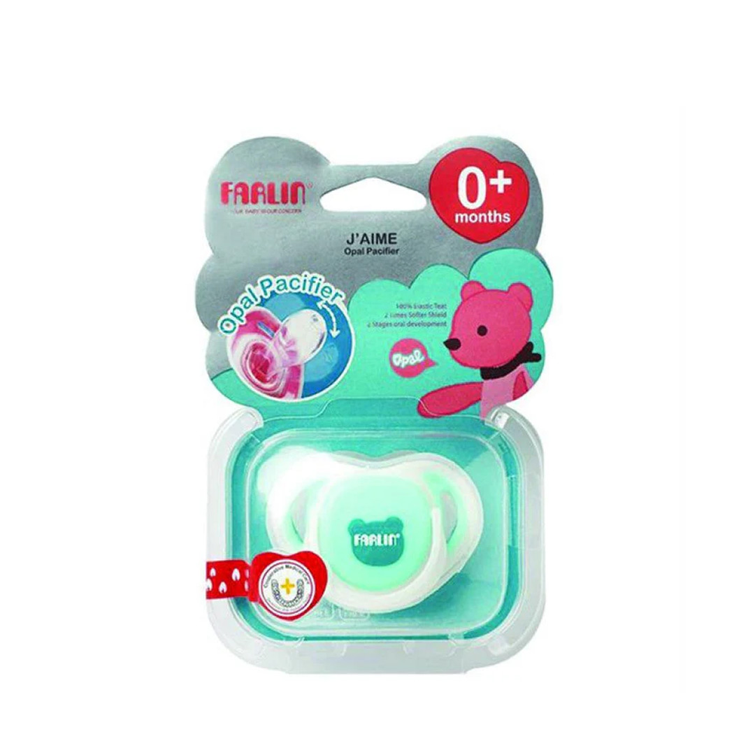 FARLIN OPAL PACIFIER BLUE OM+ product available at family pharmacy online buy now at qatar doha