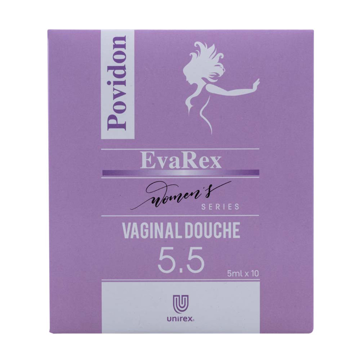 buy online EVAREX POVIDONE IODINE VAGINAL DOUCHE 5ML X 10'S 1  Qatar Doha