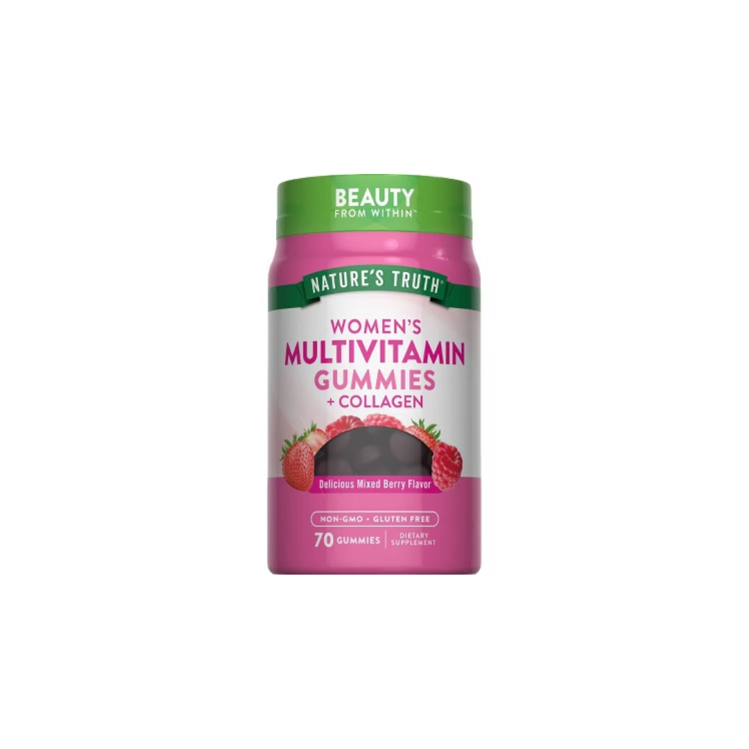 women's multi vitamins +collagen gummies 70's #nature's truth product available at family pharmacy online buy now at qatar doha