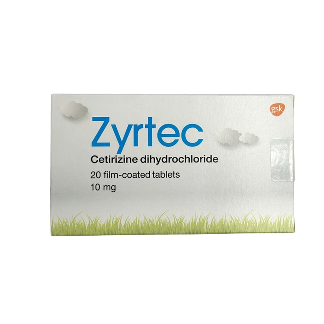 Zyrtec Tab 10mg 20.s product available at family pharmacy online buy now at qatar doha