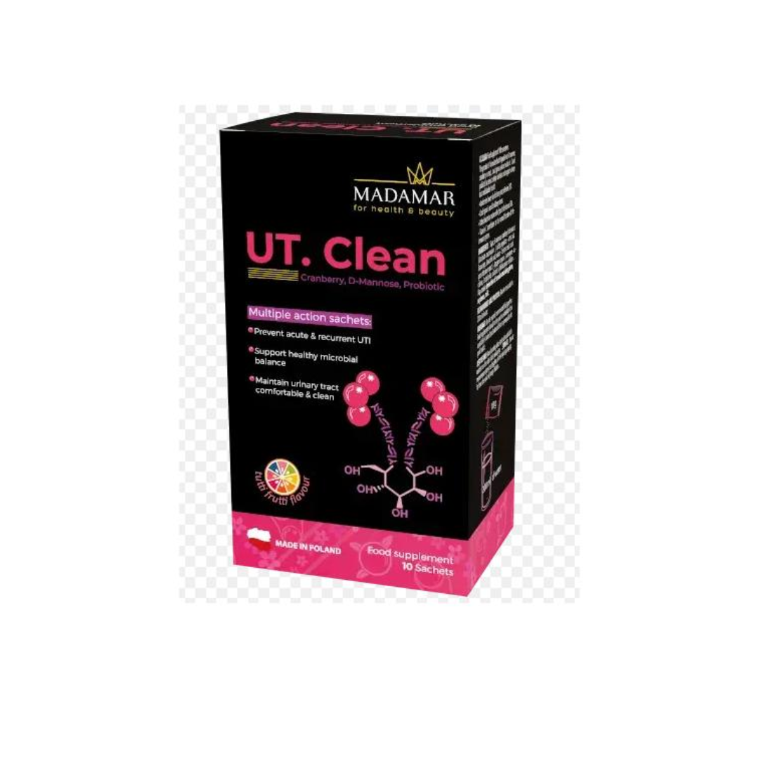 UT. CLEAN multiple action SACHETS 10'S #MADAMAR product available at family pharmacy online buy now at qatar doha
