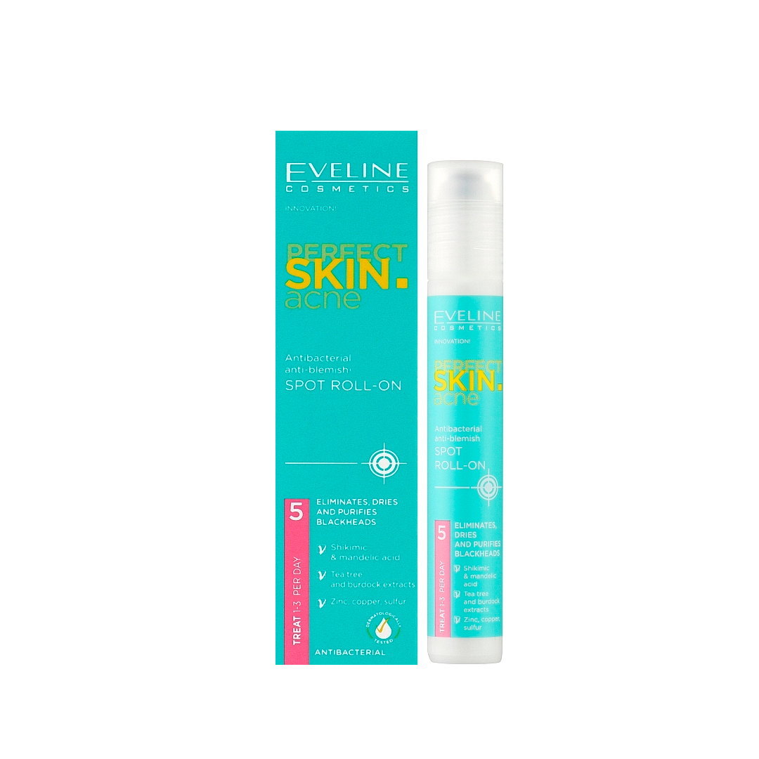 Eveline Perfect Skin Acne Spot Roll On -15Ml product available at family pharmacy online buy now at qatar doha