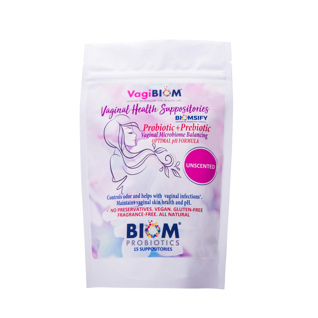 Vagibiom Probiotic+ Lactobacillus +lactic Acid Vag.suppo. 15.s product available at family pharmacy online buy now at qatar doha