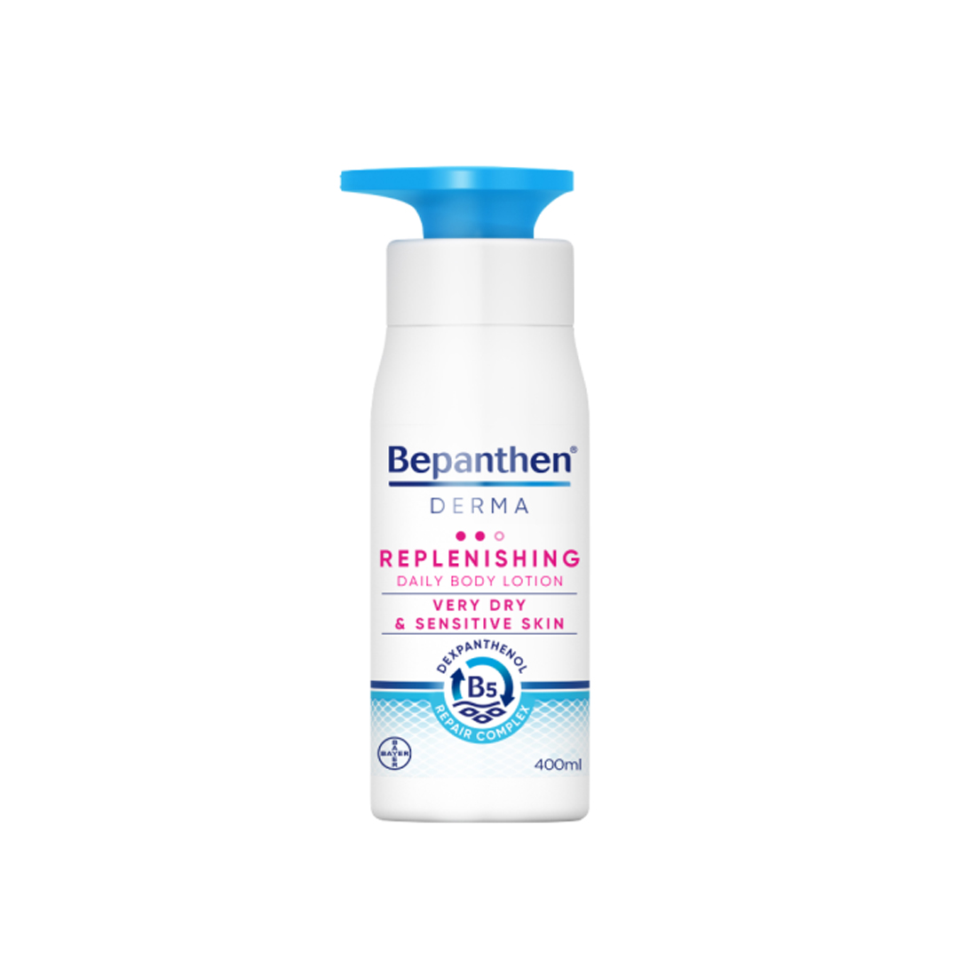 Bepanthen Derma Replenishing Daily Body Lotion 400ml product available at family pharmacy online buy now at qatar doha