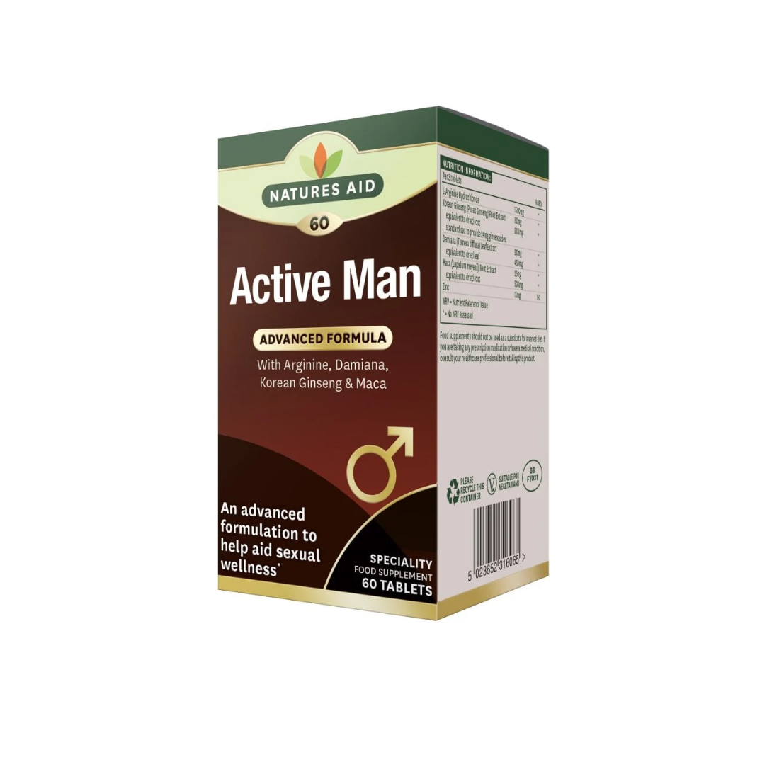 buy online Active Man With Arginine Ginseng Tablet 60'S Na   Qatar Doha