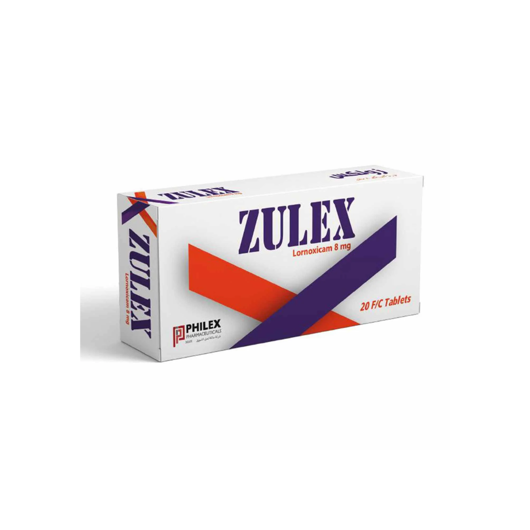 buy online Zulex 8 Mg Tablet 20's 1  Qatar Doha