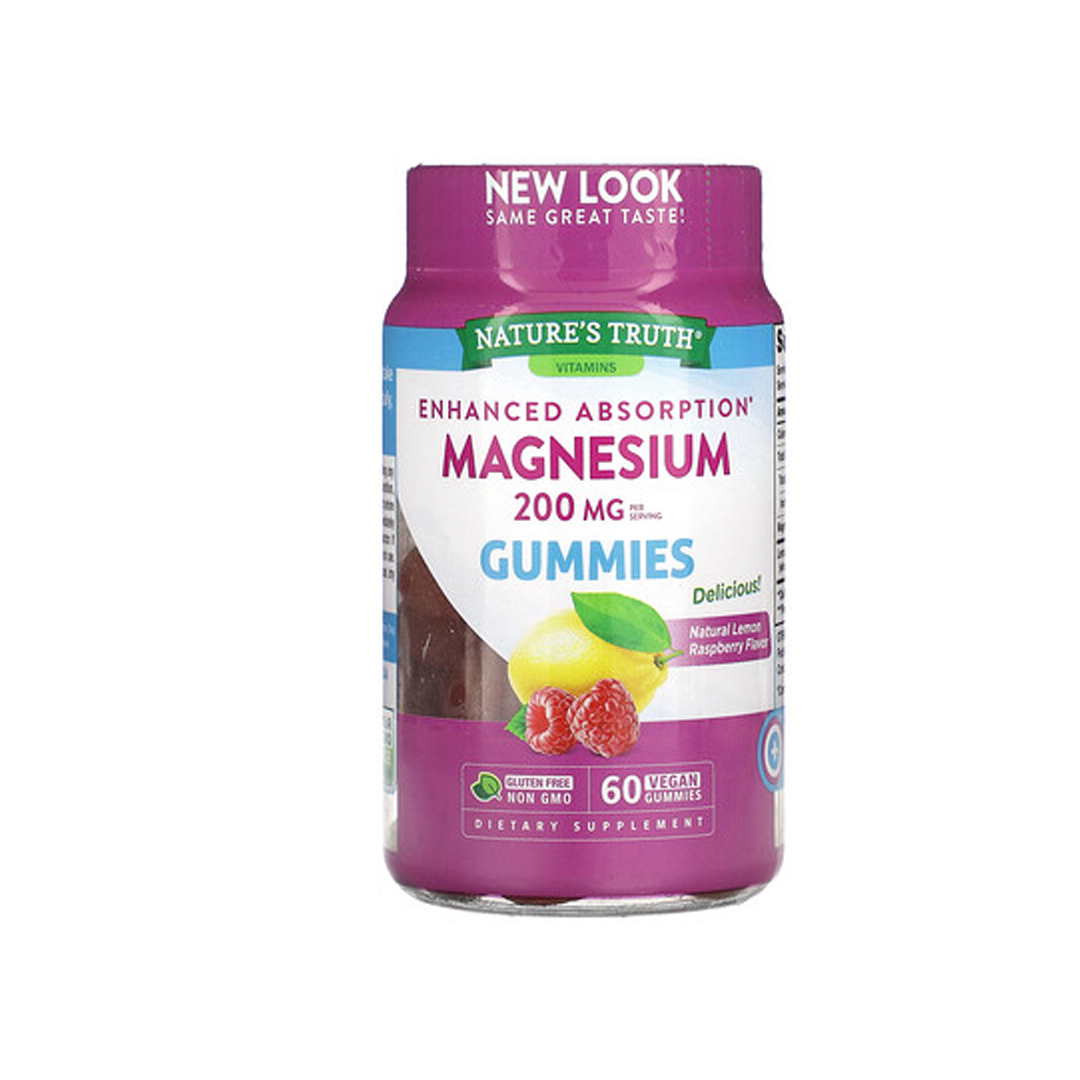magnesium 200mg gummies 60's-nature's truth product available at family pharmacy online buy now at qatar doha