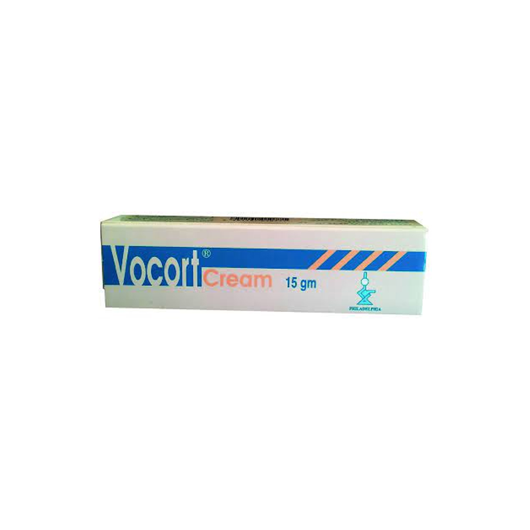 Vocort Cream 15gm product available at family pharmacy online buy now at qatar doha