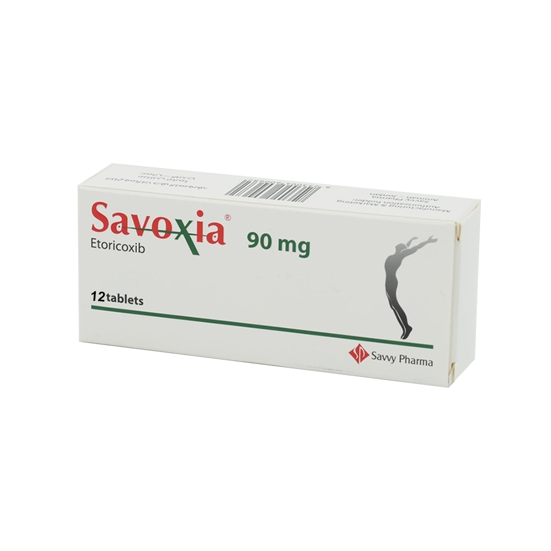 Savoxia 90Mg Tablet 14'S product available at family pharmacy online buy now at qatar doha