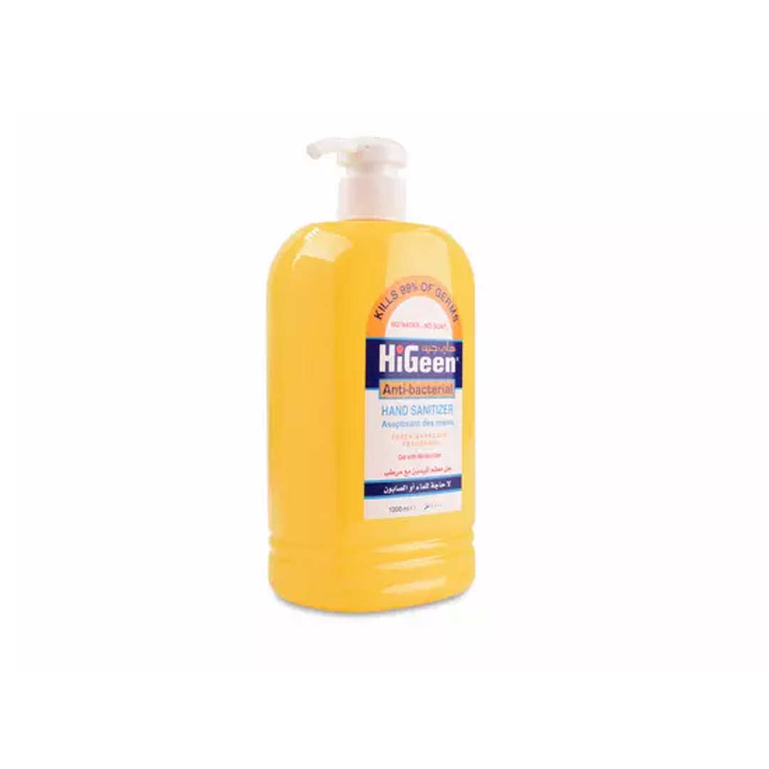 Higeen Hand Sanitizer Maracuja 1000ml product available at family pharmacy online buy now at qatar doha