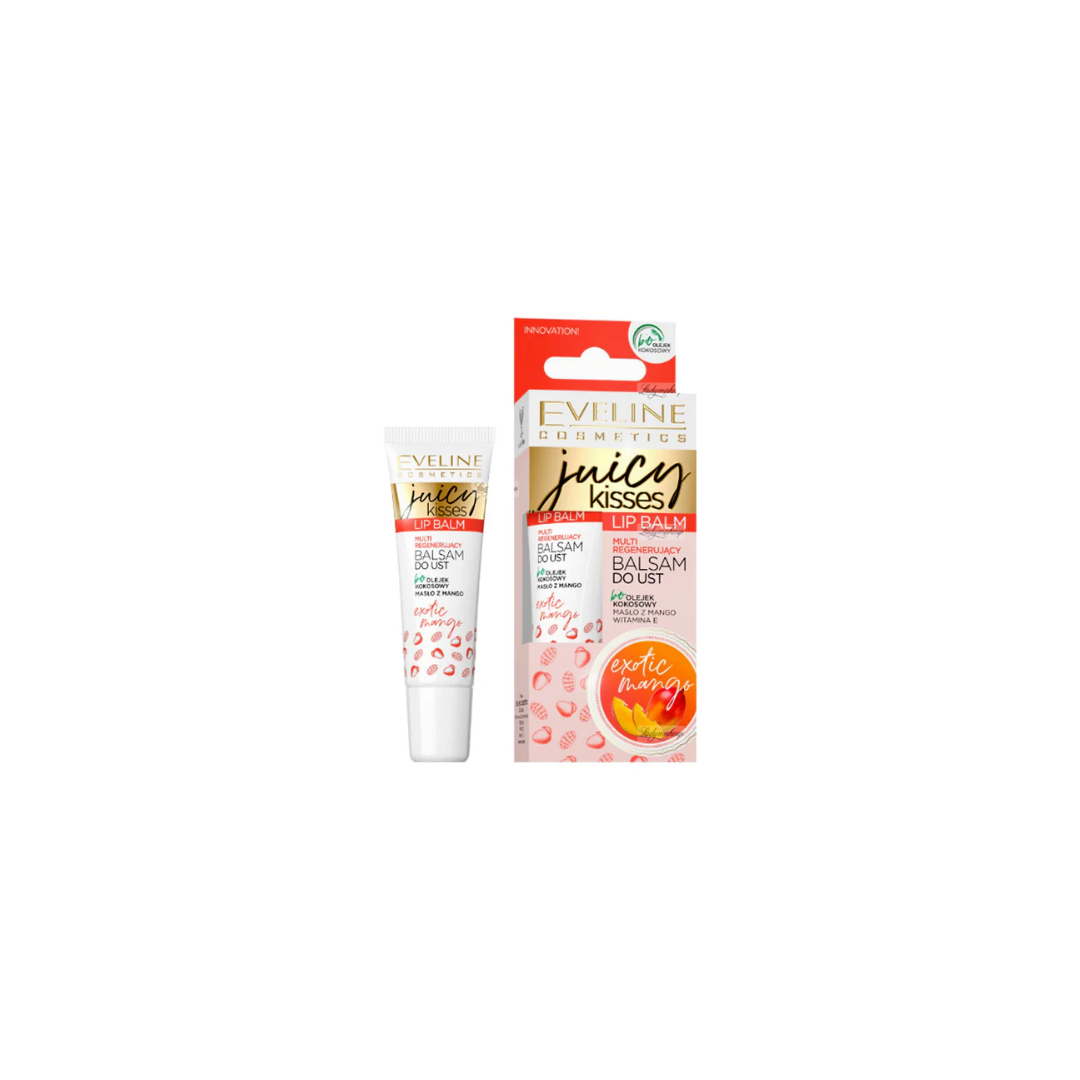 EVELINE JUICY KIISES LIP BALM ASOTERD 12ML product available at family pharmacy online buy now at qatar doha