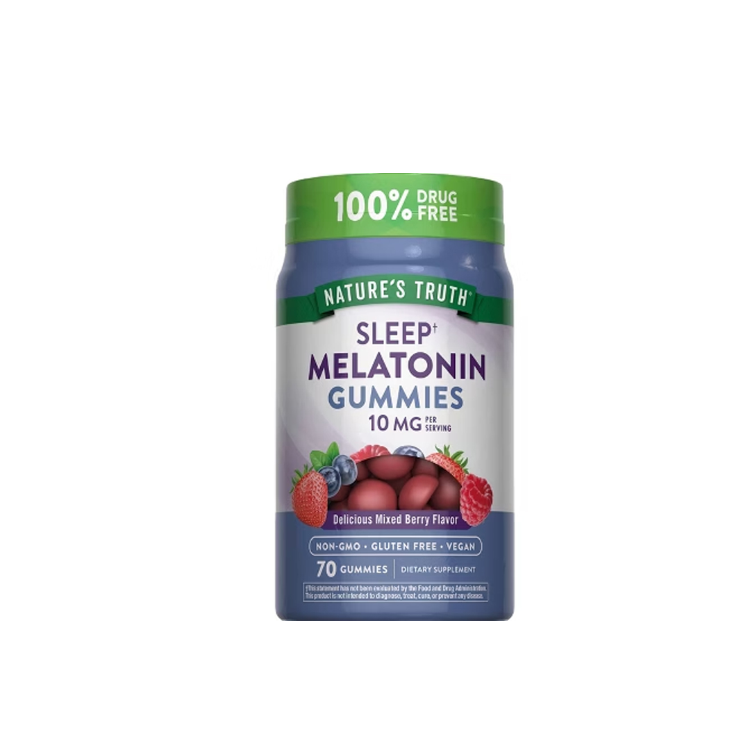 sleep melatonin 10mg gummies 70's-nature's truth product available at family pharmacy online buy now at qatar doha
