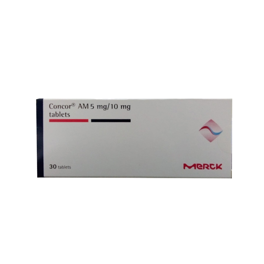 buy online CONCOR AM 5 MG/10MG TABLETS 30'S 1  Qatar Doha