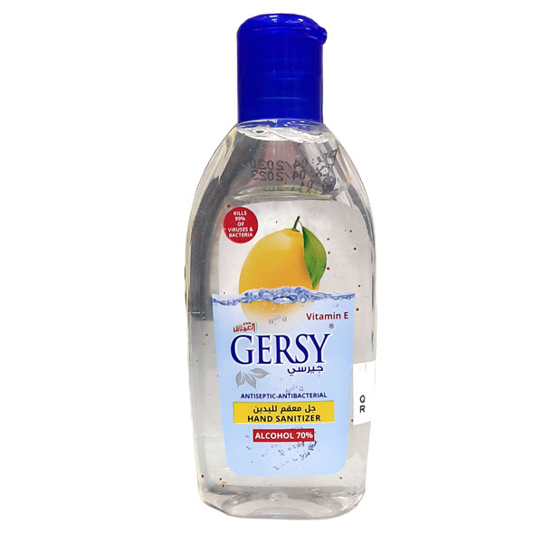 Gersy Hand Sanitizer 85 Ml-Lemon product available at family pharmacy online buy now at qatar doha