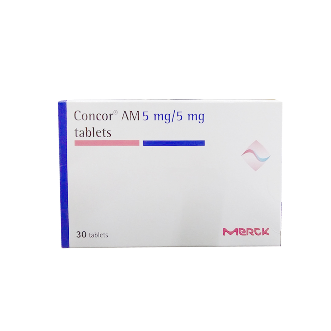 buy online CONCOR AM 5 MG/5MG TABLETS 30'S 1  Qatar Doha