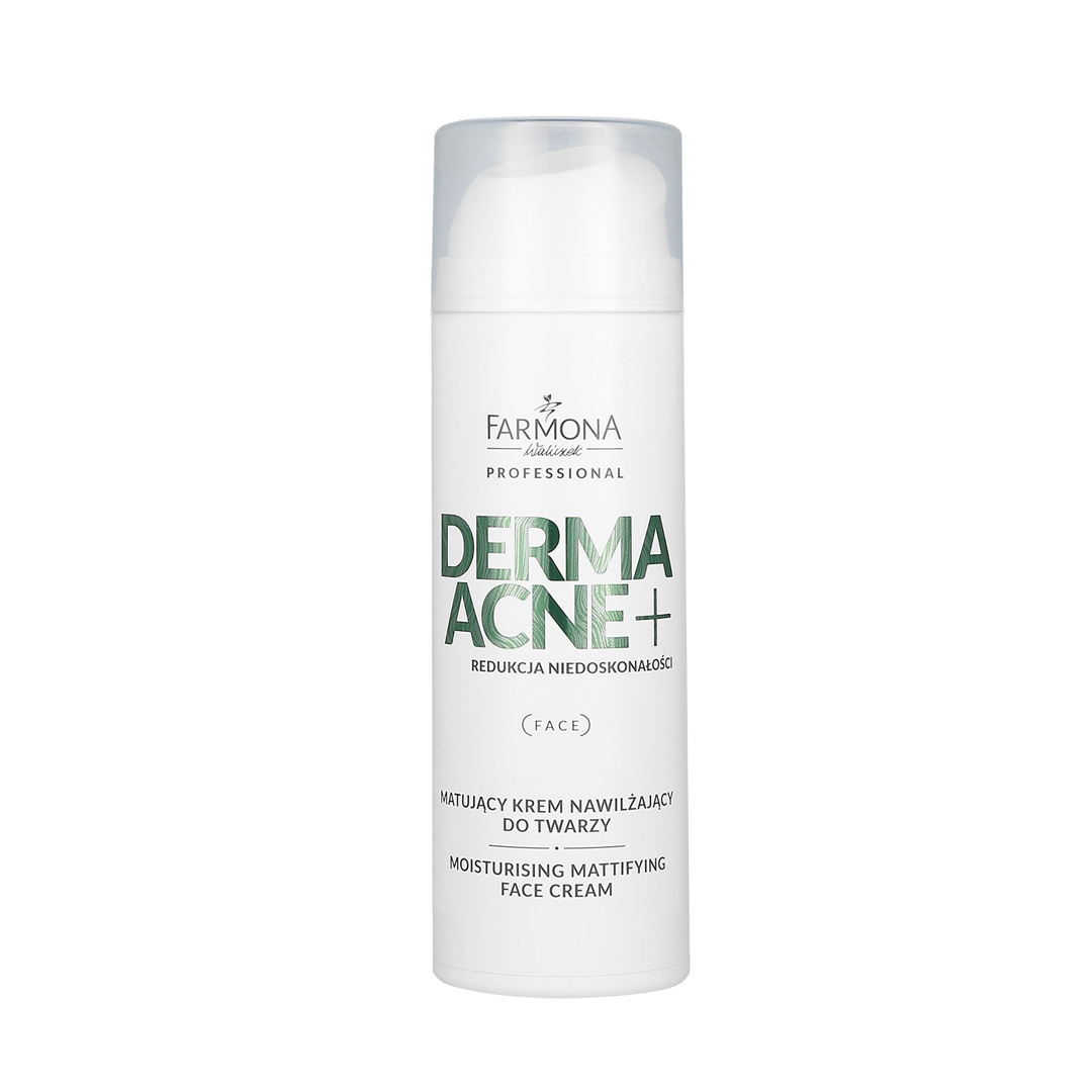 Dermaacne +moisturising Mattifying Cream 150ml #farmona product available at family pharmacy online buy now at qatar doha