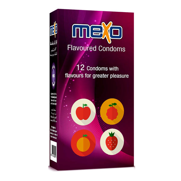 buy online 	Condoms 12'S - Mexo FLAVOURED  Qatar Doha