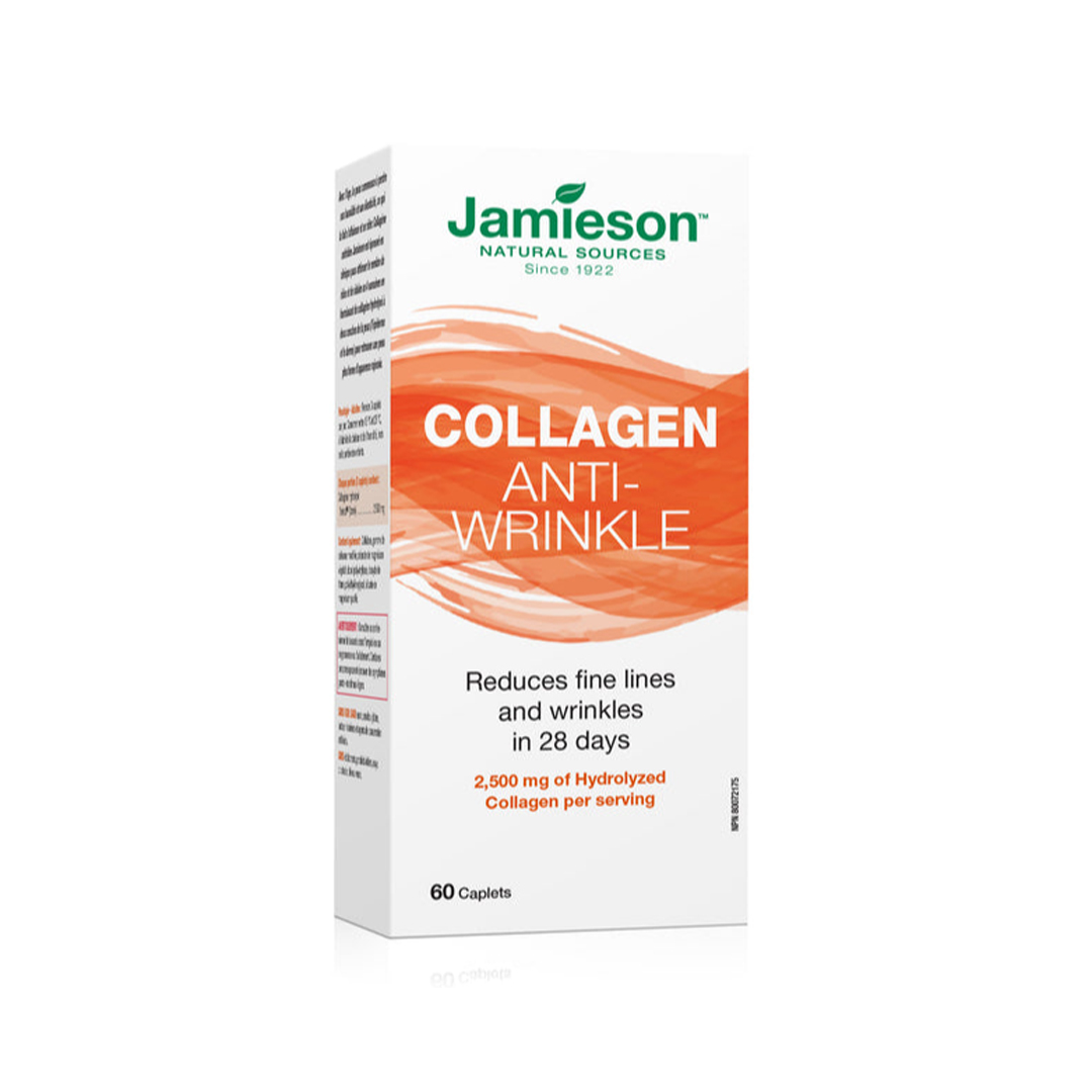 Jamieson Collagen Anti Wrinkle Capsules 60.s product available at family pharmacy online buy now at qatar doha
