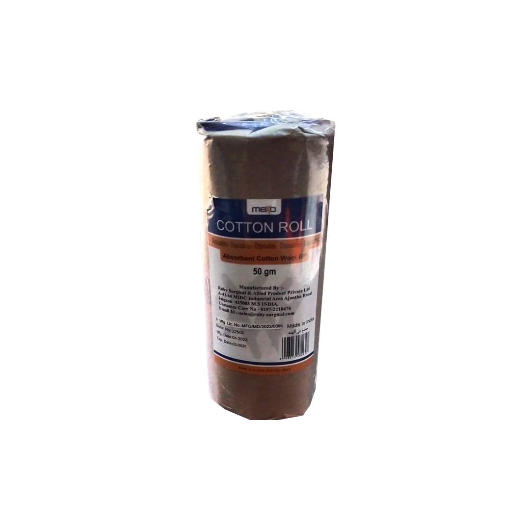 buy online Absorbant Cotton Roll Brown Wrap - Mexo 50 Gm  Qatar Doha