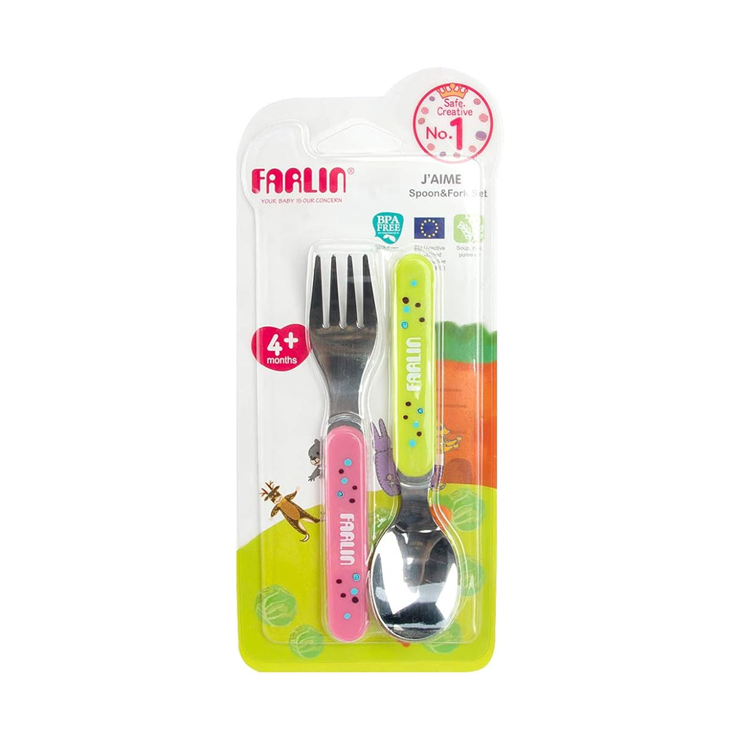 farlin spoon & fork set product available at family pharmacy online buy now at qatar doha