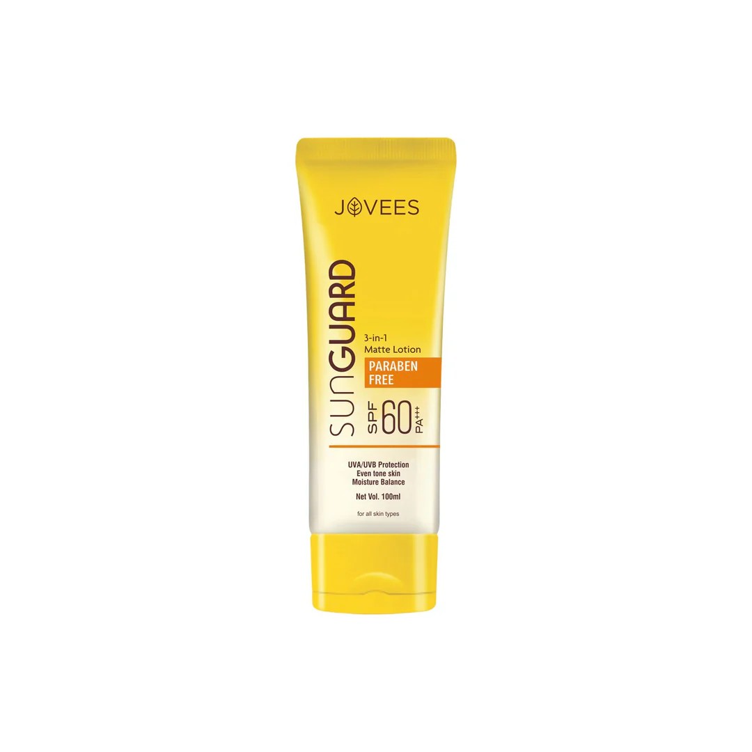 buy online Jovees Sunguard Spf 60 (3 In 1 Matte) Lotion -100ml 1  Qatar Doha