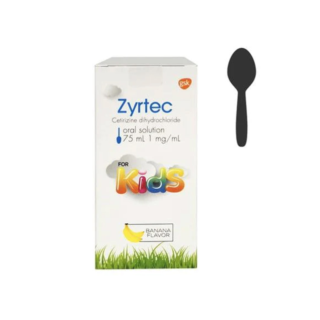 Zyrtec Solution 75ml product available at family pharmacy online buy now at qatar doha