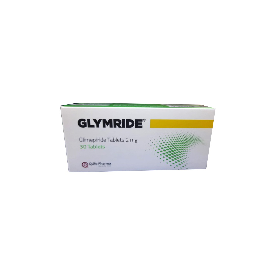 buy online Glymride 2 Mg Tablet 30'S 1  Qatar Doha