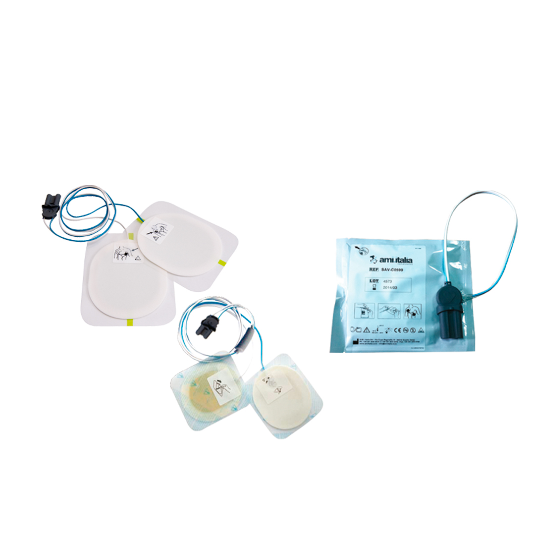 Saver One Defibrillator Pads (Adults &Amp; Child) product available at family pharmacy online buy now at qatar doha