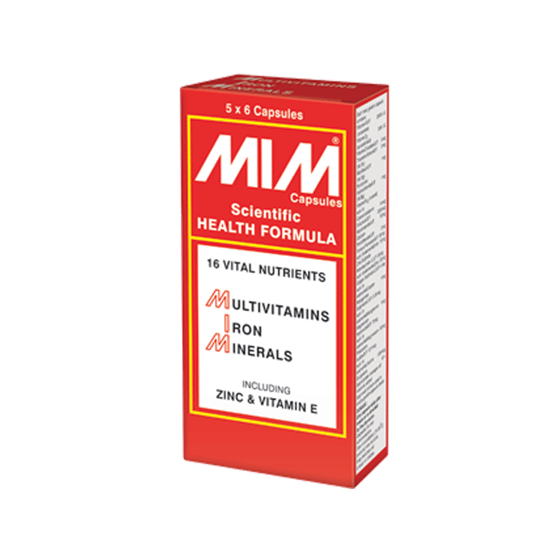 buy online mim(multivitamns,iron,minerals) capsules 30's #meyer 30  Qatar Doha