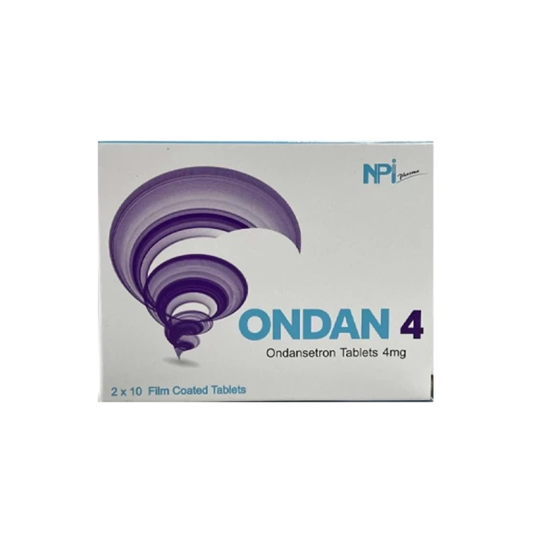 ONDAN 4 MG TABLETS 20'S product available at family pharmacy online buy now at qatar doha