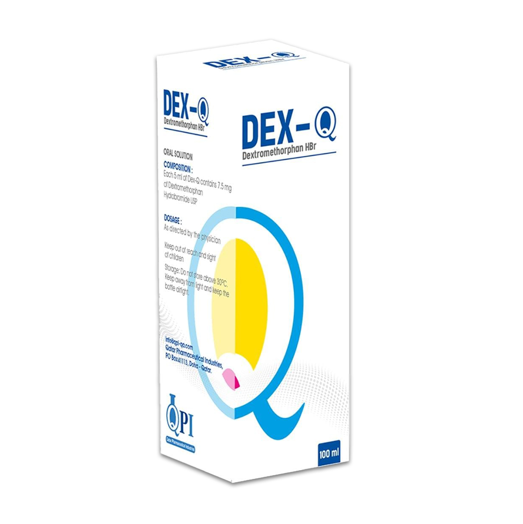 Dex- Q (7.5 Mg /5ml) Syrup 100ml product available at family pharmacy online buy now at qatar doha
