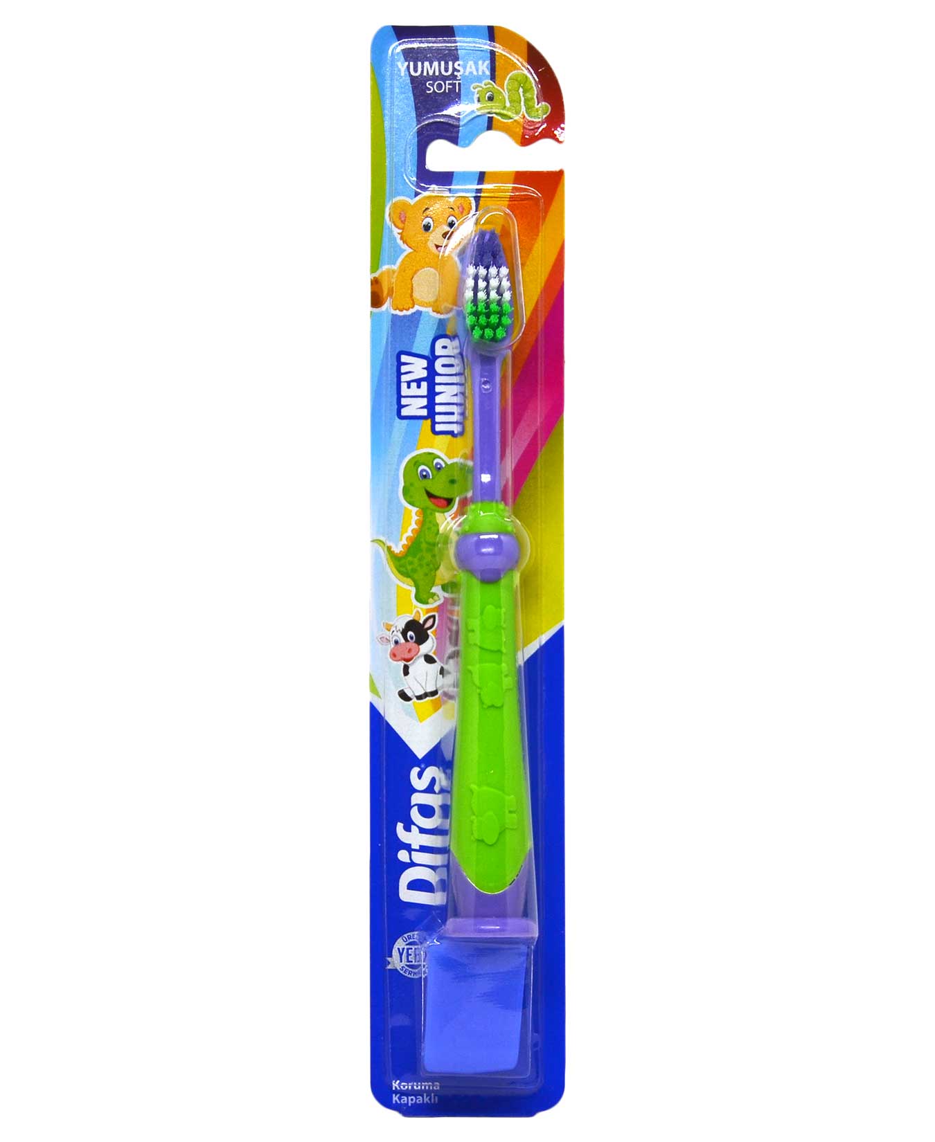 buy online Toothbrush [New Junior] 1'S - Difas NEW JUNIOR  Qatar Doha