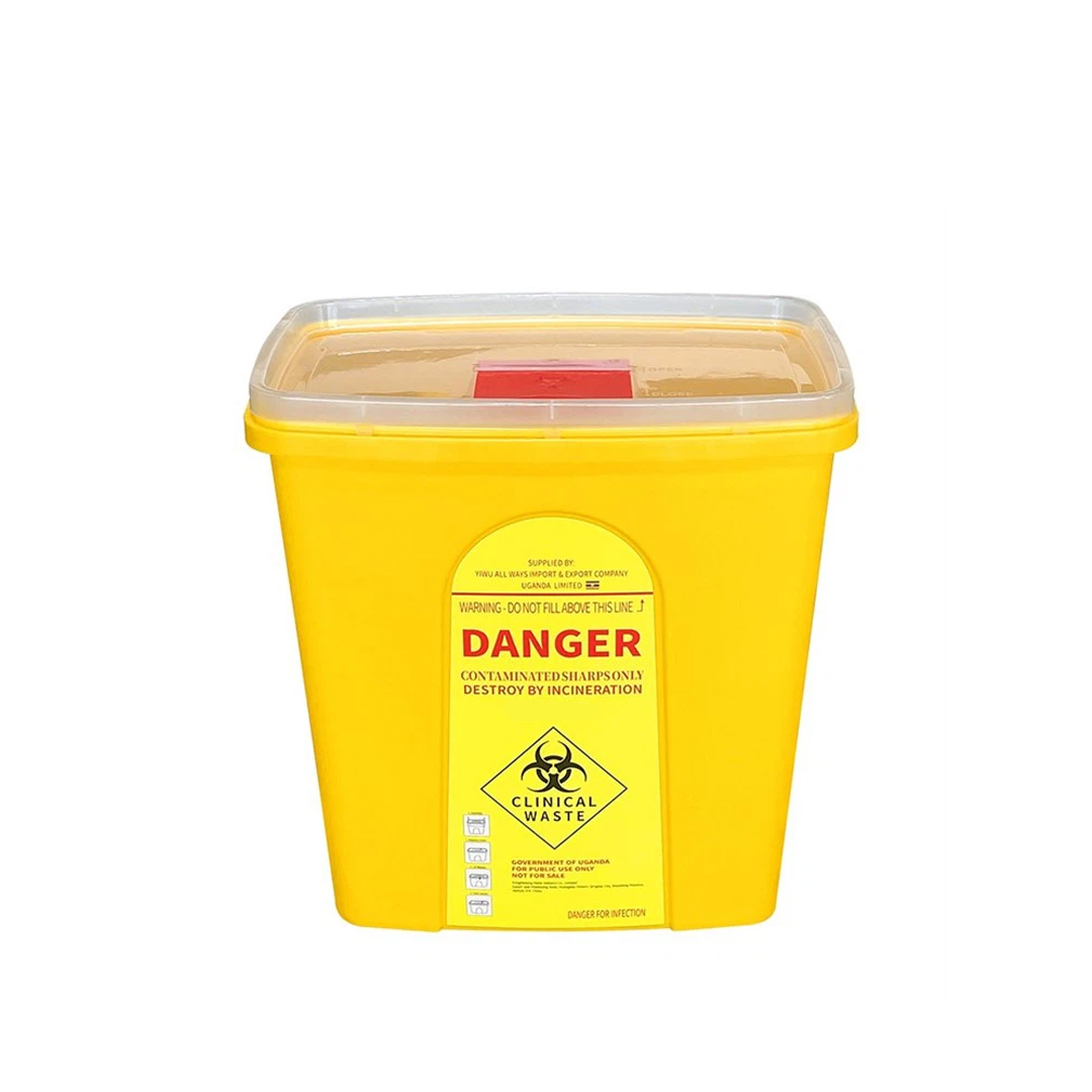 buy online MEXO SHARP CONTAINER 23 L YELlOW (37 X 24 X 38CM)  -TRUSTLAB 37x24x38  Qatar Doha