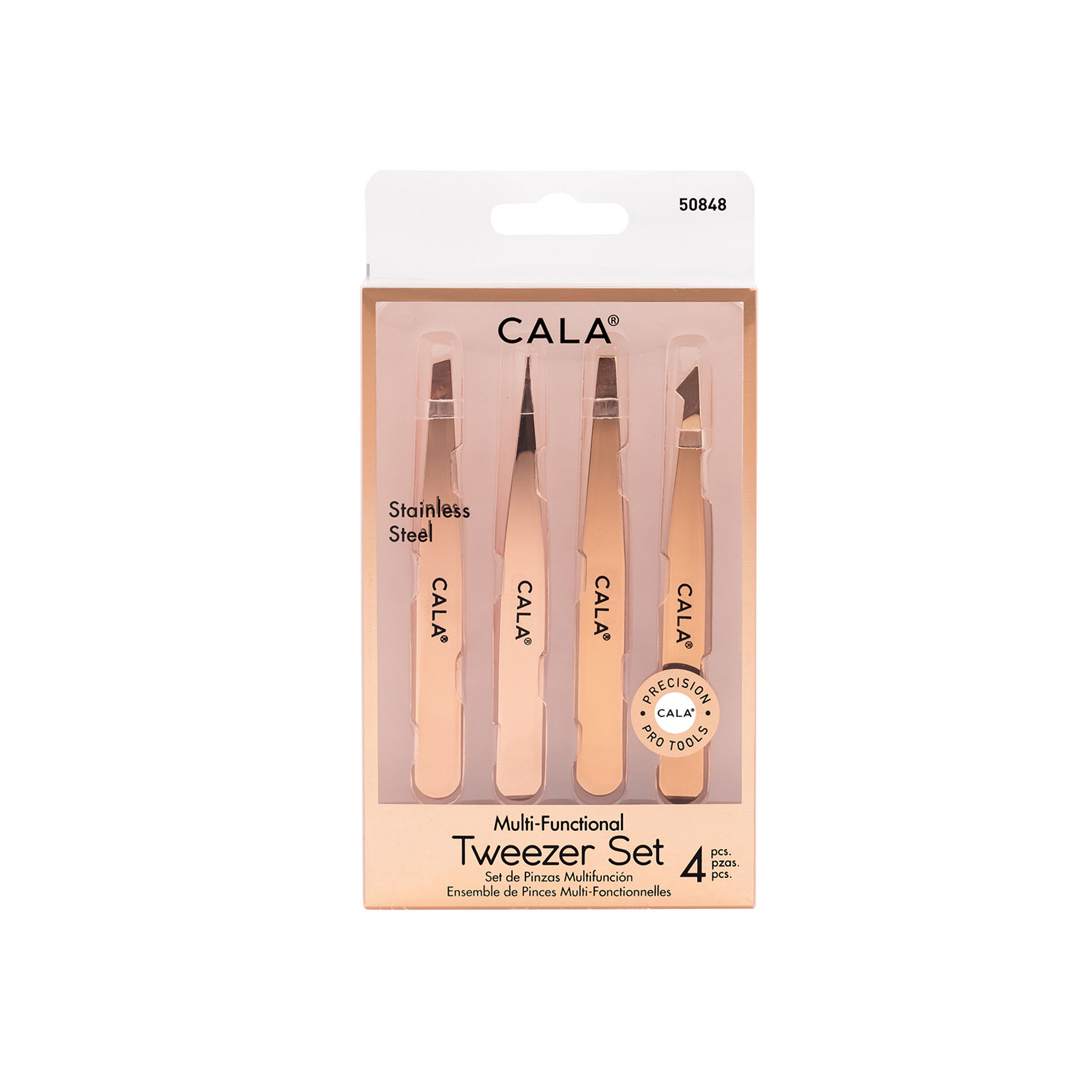 buy online Cala ROSE GOLD multi tweezer set  #50848 1  Qatar Doha
