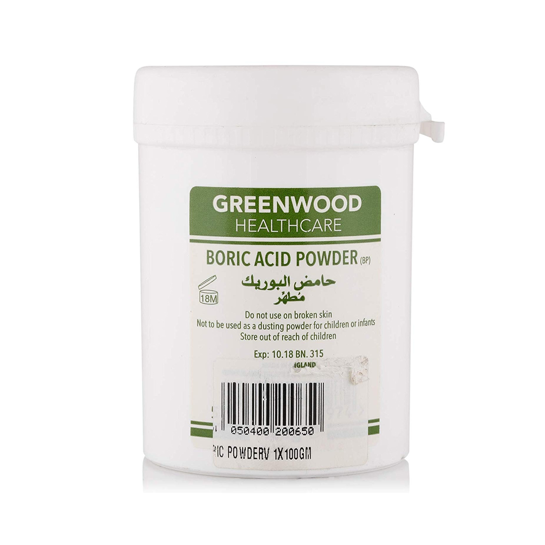Galenicals Boric Acid Powder available in online  pharmacy qatar, doha 