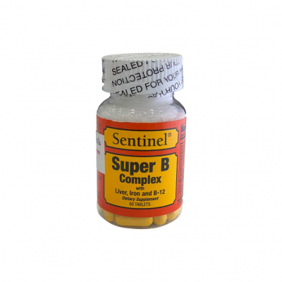 shop now Vitamin B Complex [Super] Tablet 60'S Sentinal  Available at Online  Pharmacy Qatar Doha 