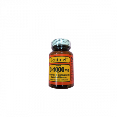 shop now Vitamin C 1000Mg Tablet 50'S Sentinal  Available at Online  Pharmacy Qatar Doha 