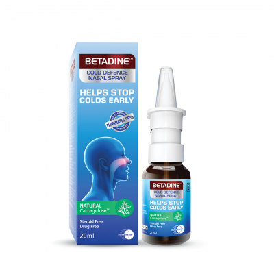 shop now Betadine Cold Deffence Nasal Spray 20Ml  Available at Online  Pharmacy Qatar Doha 