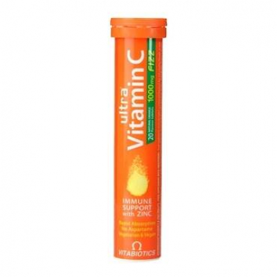 shop now Ultra Vitamin C& Zinc Eff. Tablets 20'S  Available at Online  Pharmacy Qatar Doha 