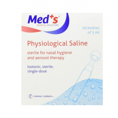 shop now Physiological Saline Solution (Med+S) 2Ml X 10'S  Available at Online  Pharmacy Qatar Doha 