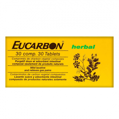 shop now Eucarbon Herbal Tablet 30'S  Available at Online  Pharmacy Qatar Doha 