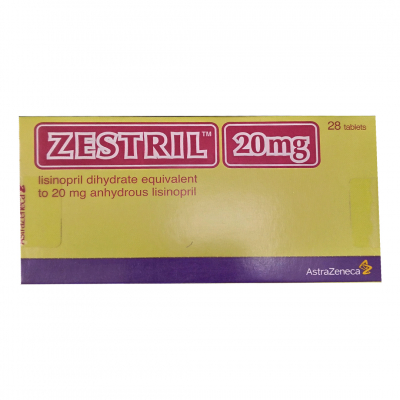 shop now Zestril 20Mg Tablet 28'S  Available at Online  Pharmacy Qatar Doha 