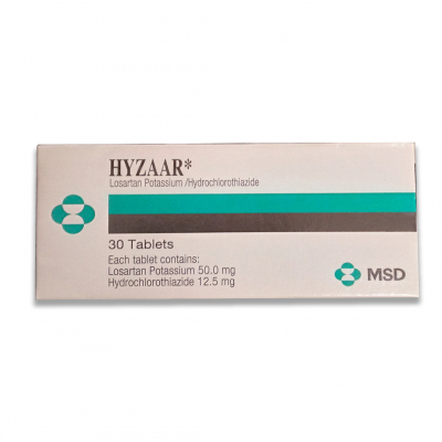 shop now Hyzaar 50/12.5Mg Tablet 30'S  Available at Online  Pharmacy Qatar Doha 