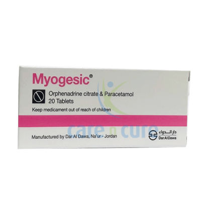shop now Myogesic Tablet 20'S  Available at Online  Pharmacy Qatar Doha 