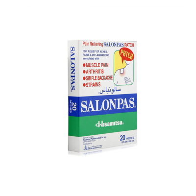shop now Salonpas Patch 20'S  Available at Online  Pharmacy Qatar Doha 