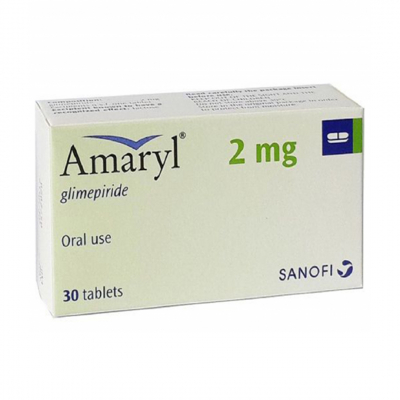 shop now Amaryl 2.0 Tab 30'S  Available at Online  Pharmacy Qatar Doha 