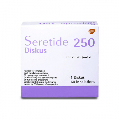 shop now Seretide Diskus [250Mcg] 50'S  Available at Online  Pharmacy Qatar Doha 