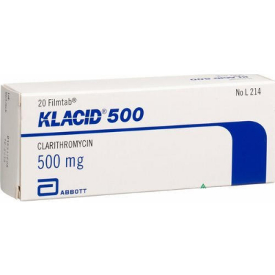 shop now Klacid 500Mg Tablet 20'S  Available at Online  Pharmacy Qatar Doha 